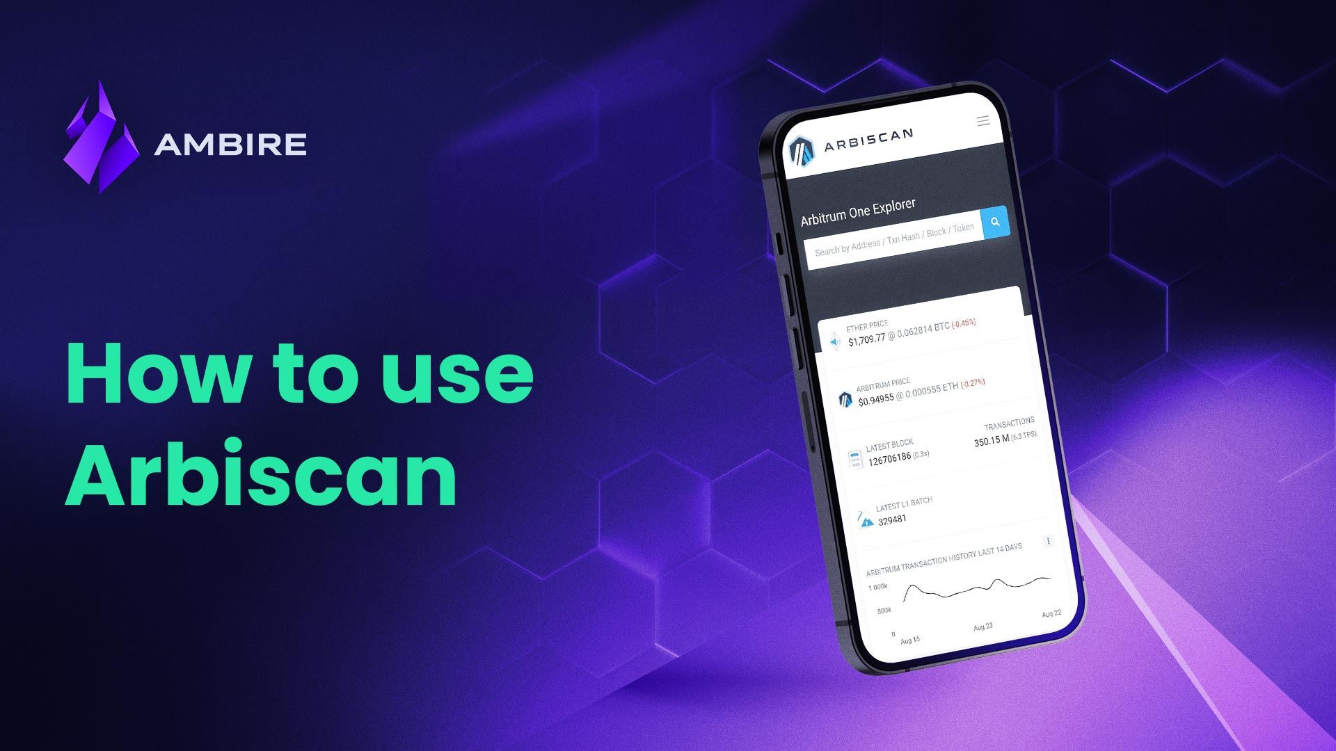 Arbiscan Arbitrum blockchain explorer