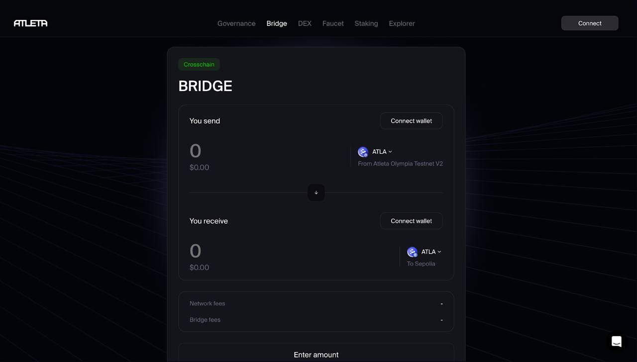 Atleta Network execution layer blockchain diagram