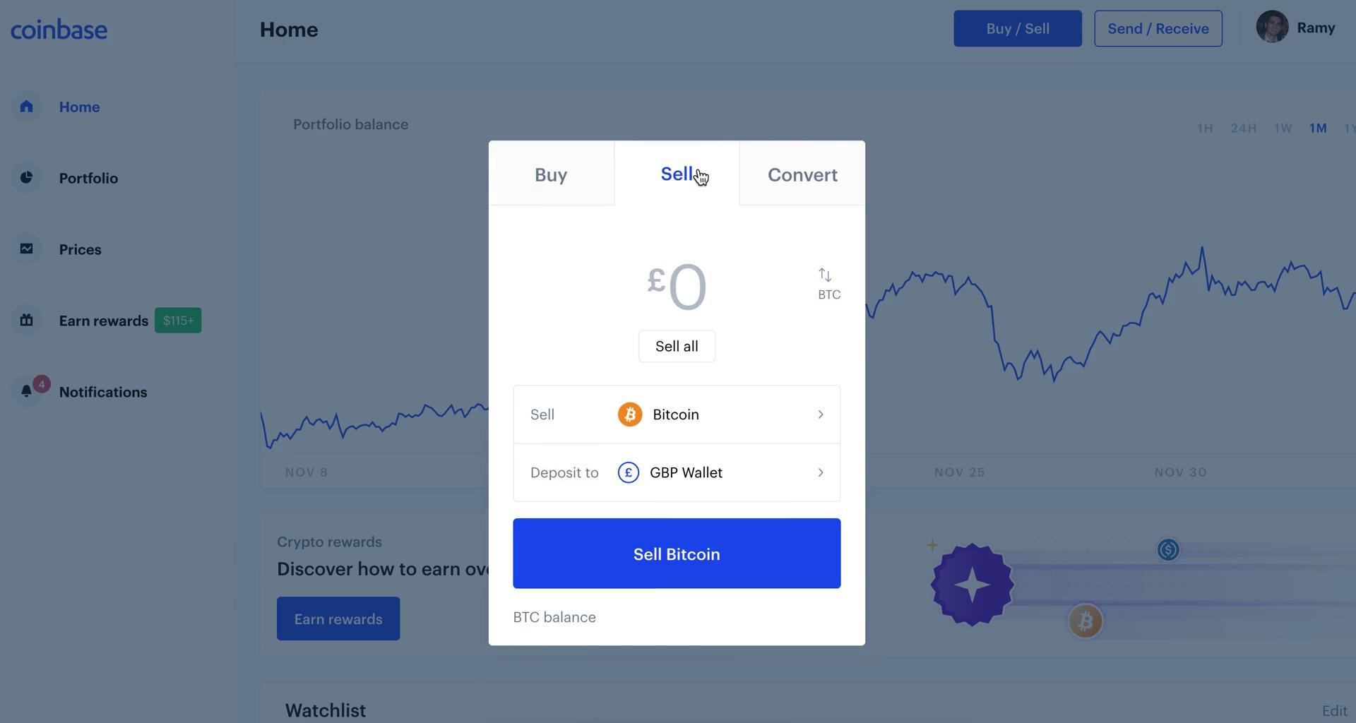 crypto recurring buy automation app screenshot