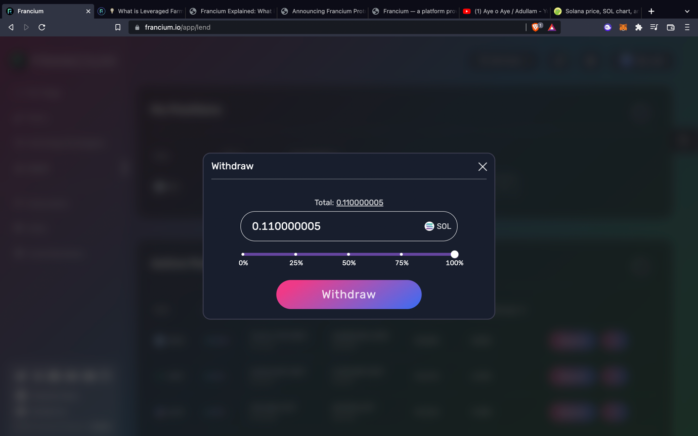 YO Yield Aggregator dashboard screenshot