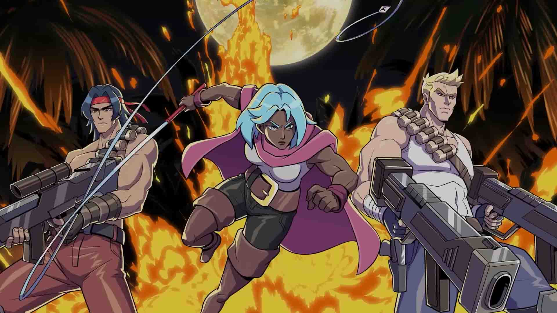 Vampire Survivors Operation Guns DLC art