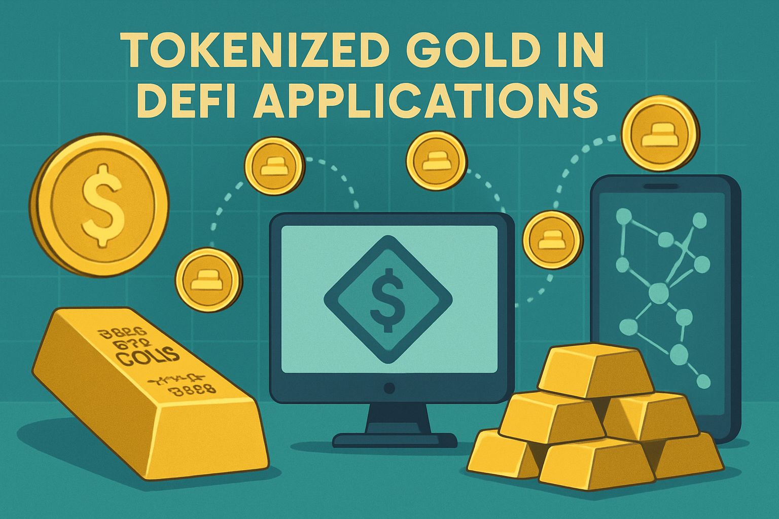tokenized gold in DeFi applications