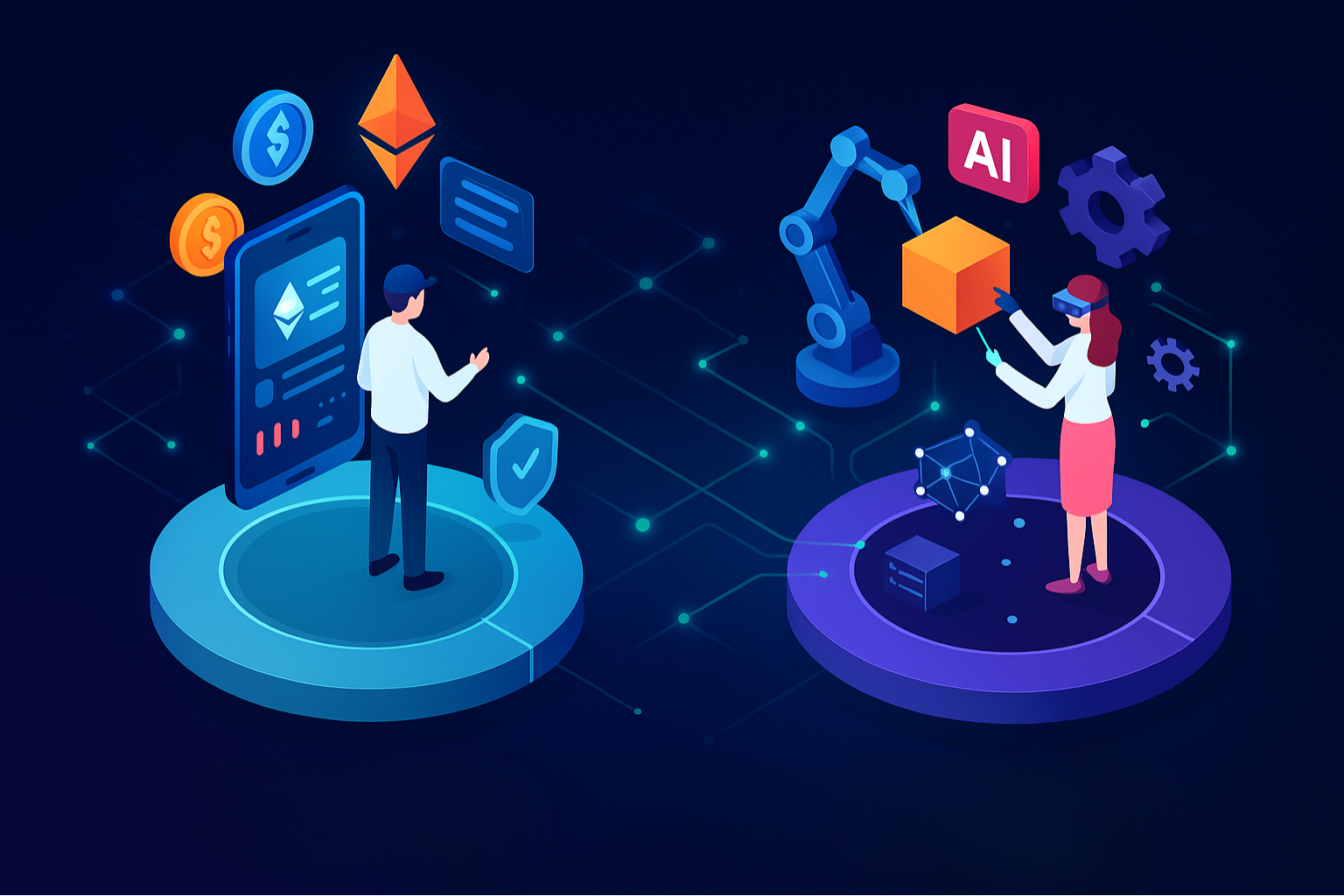 on-chain AI marketplace transparency