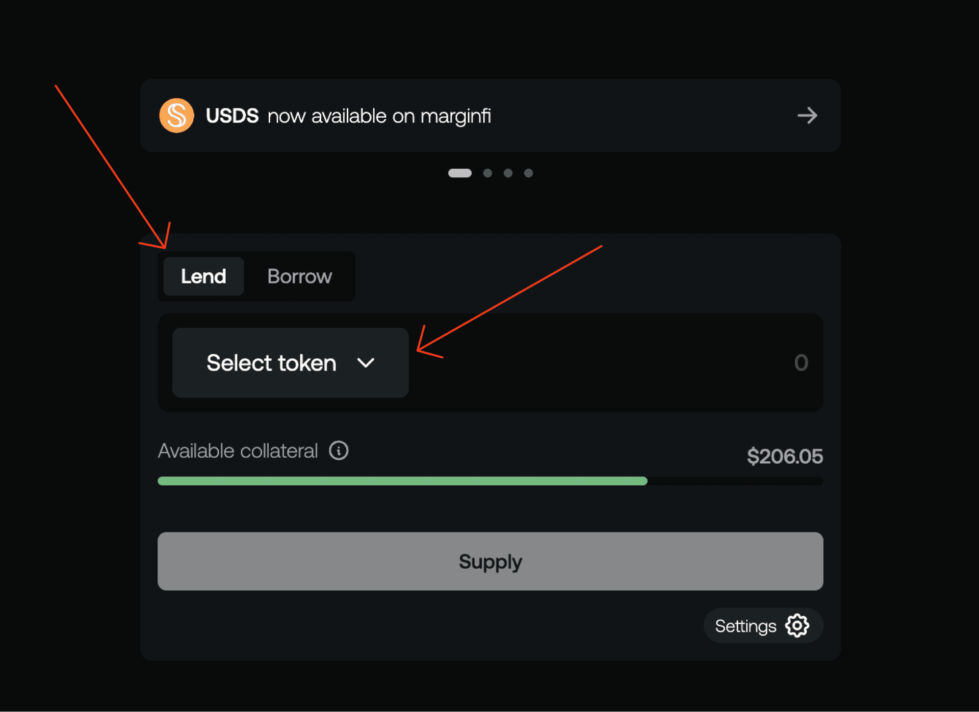 Marginfi Solana lending NVDAx collateral