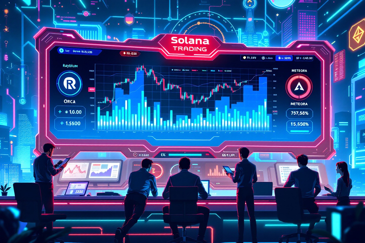 Solana DEX arbitrage NVDAx Raydium Orca Kraken