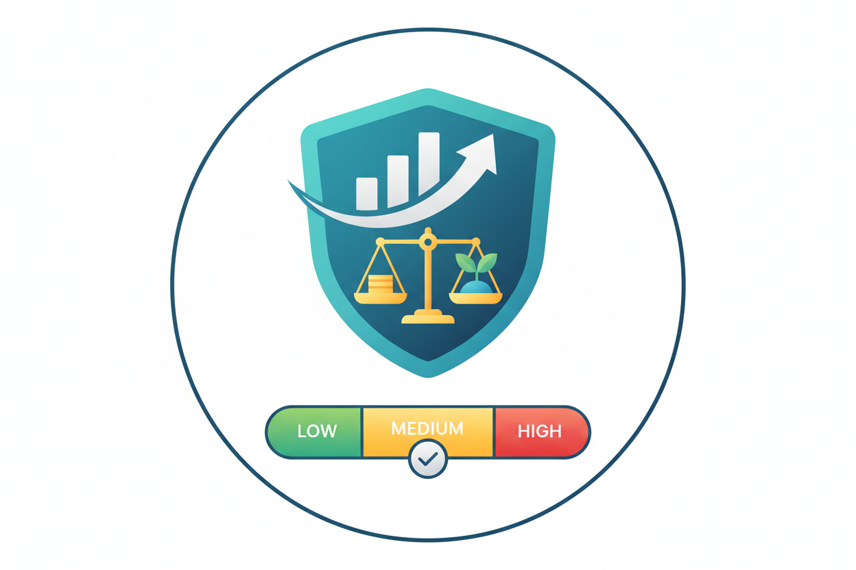 risk tolerance assessment icon