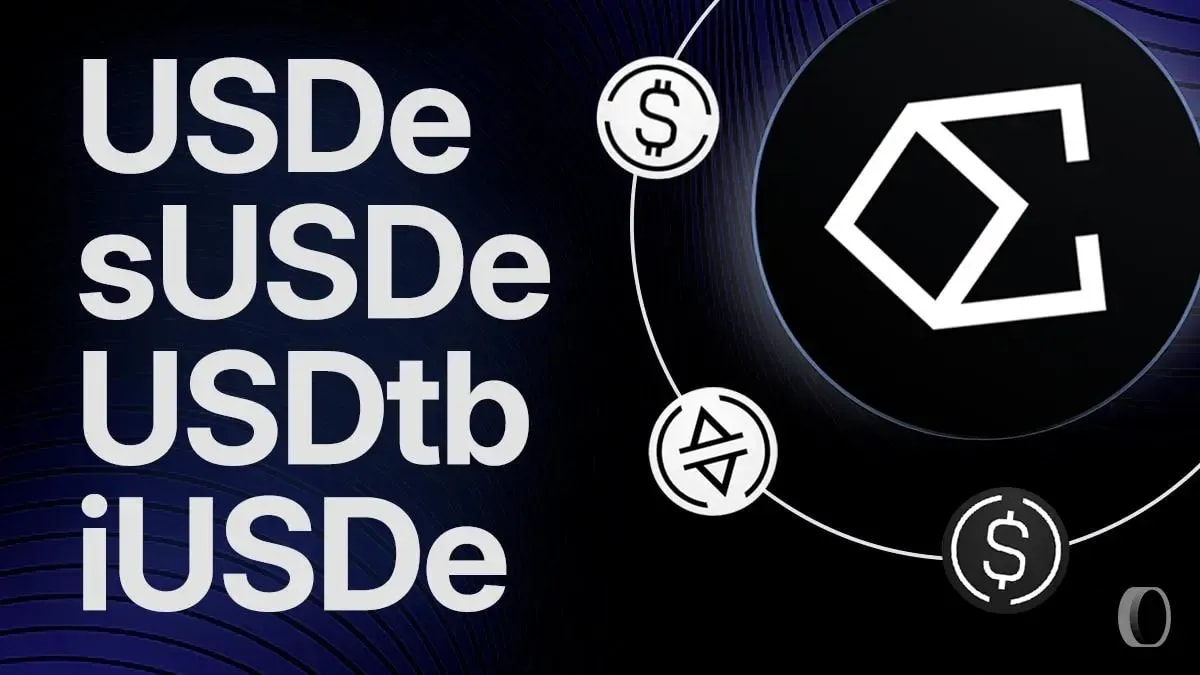 USDe Ethena stablecoin logo Arbitrum