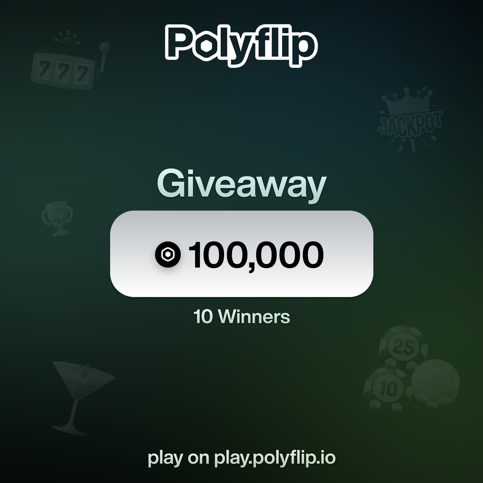 NFT giveaway Twitter announcement