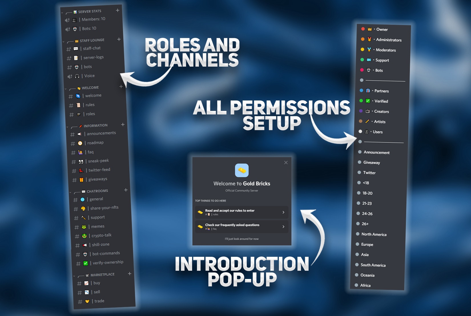 NFT project Discord community screenshot