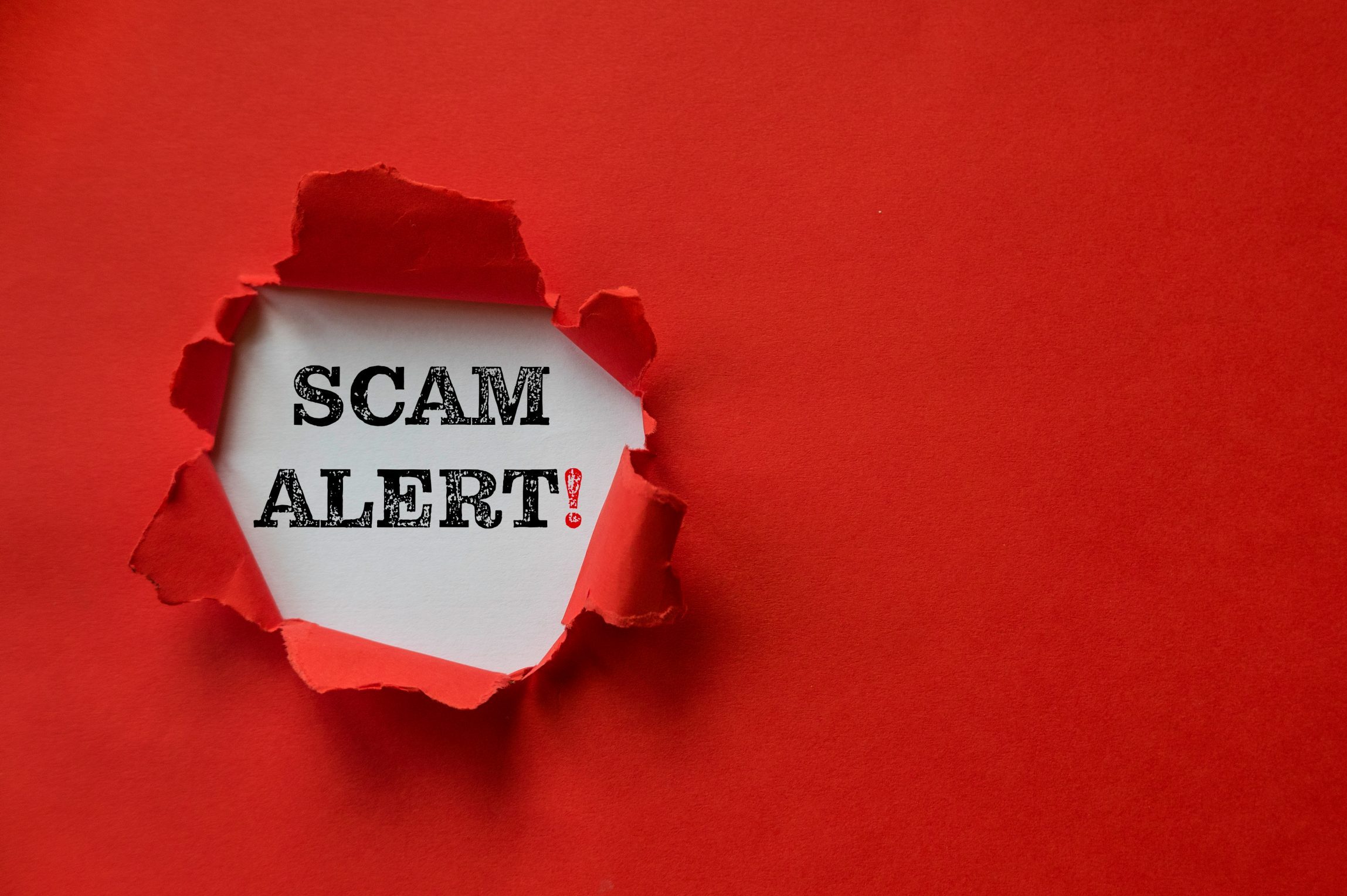 NFT scam warning graphic