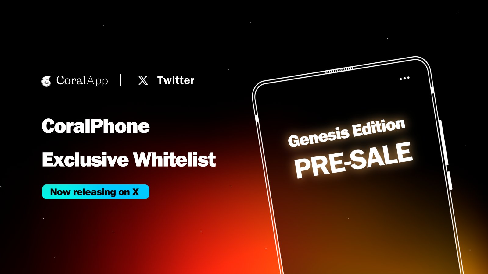 CoralApp airdrop event CoralPhone