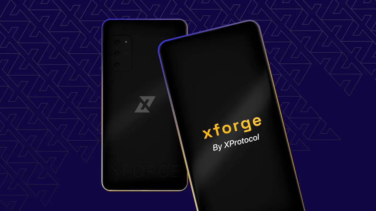 X FORGE DePIN smartphone running Xardian nodes