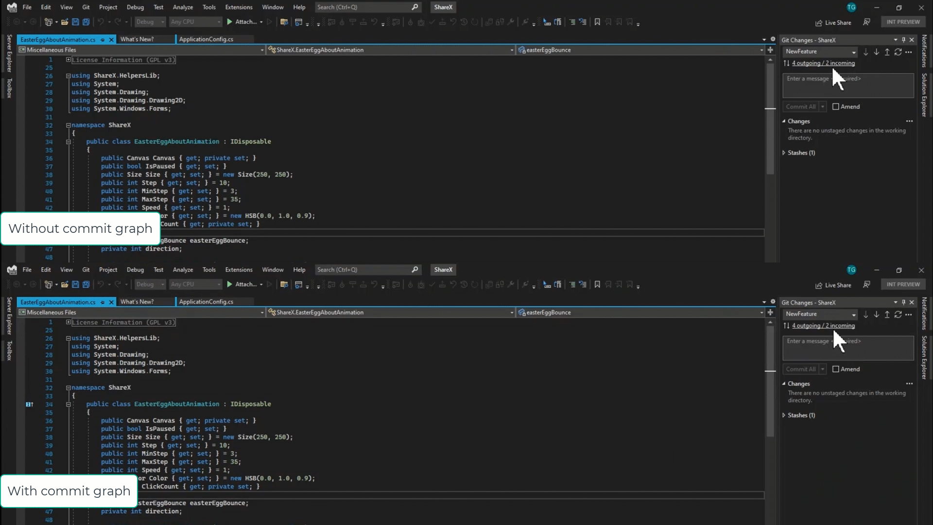 Cosmos SDK GitHub commits graph