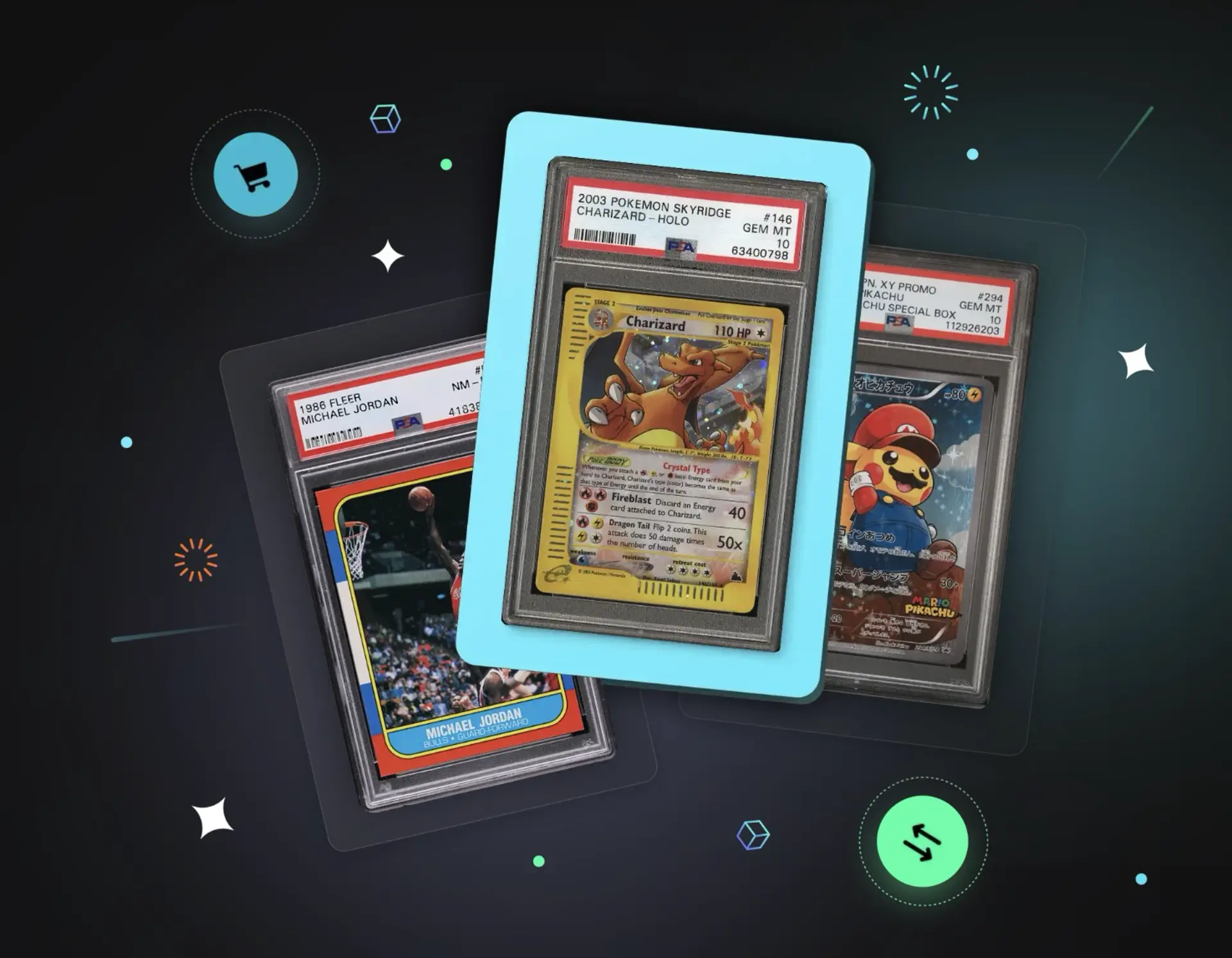 global trading tokenized Pokémon cards