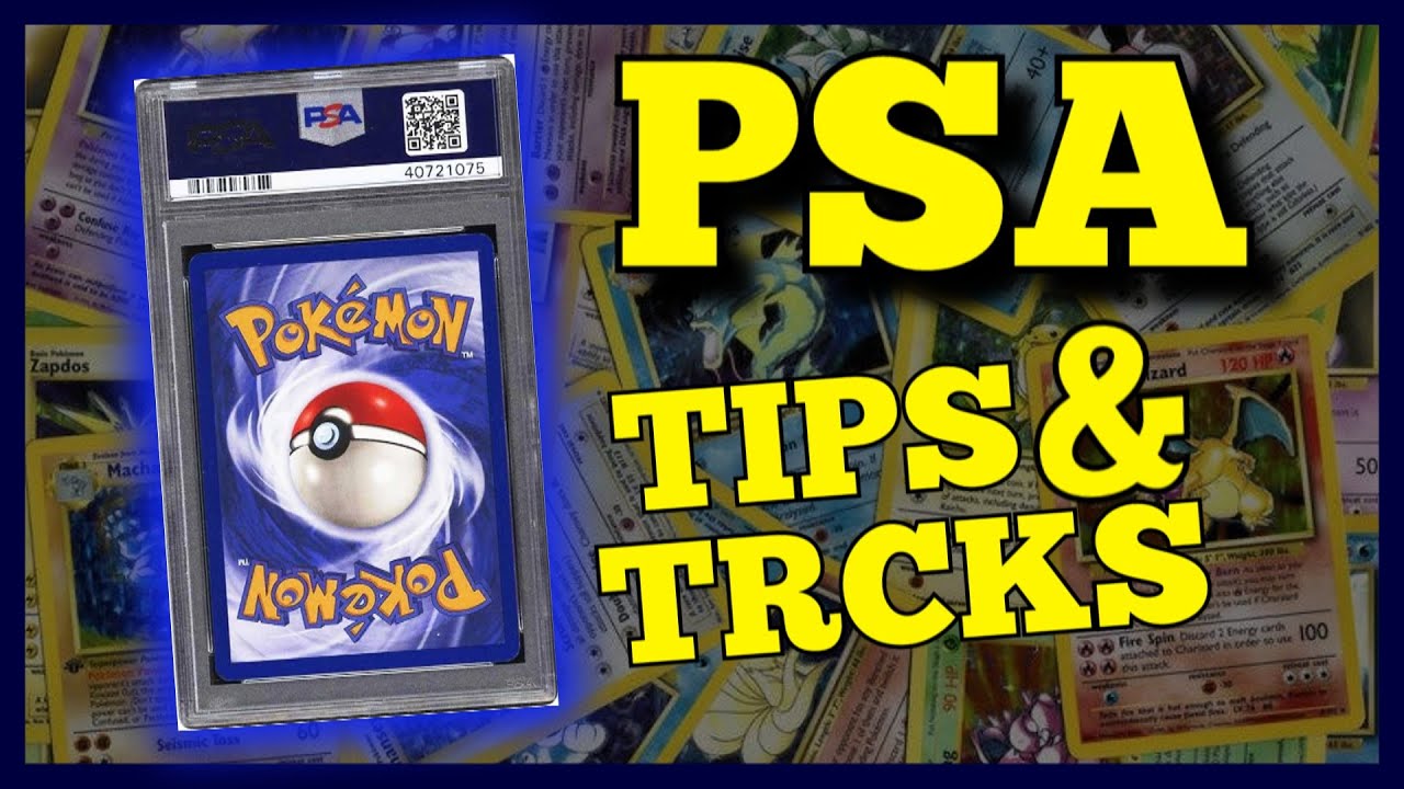 PSA graded Pokémon card in secure vault