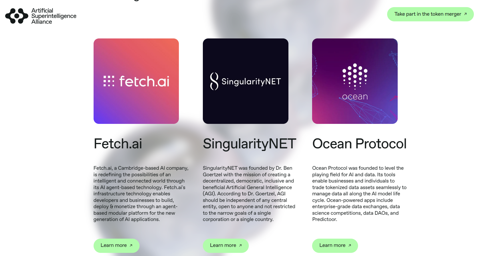 Fetch.ai DeFi agent dashboard screenshot