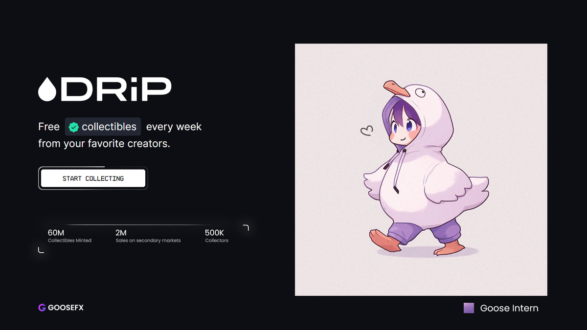 Solana NFT drops DRiP
