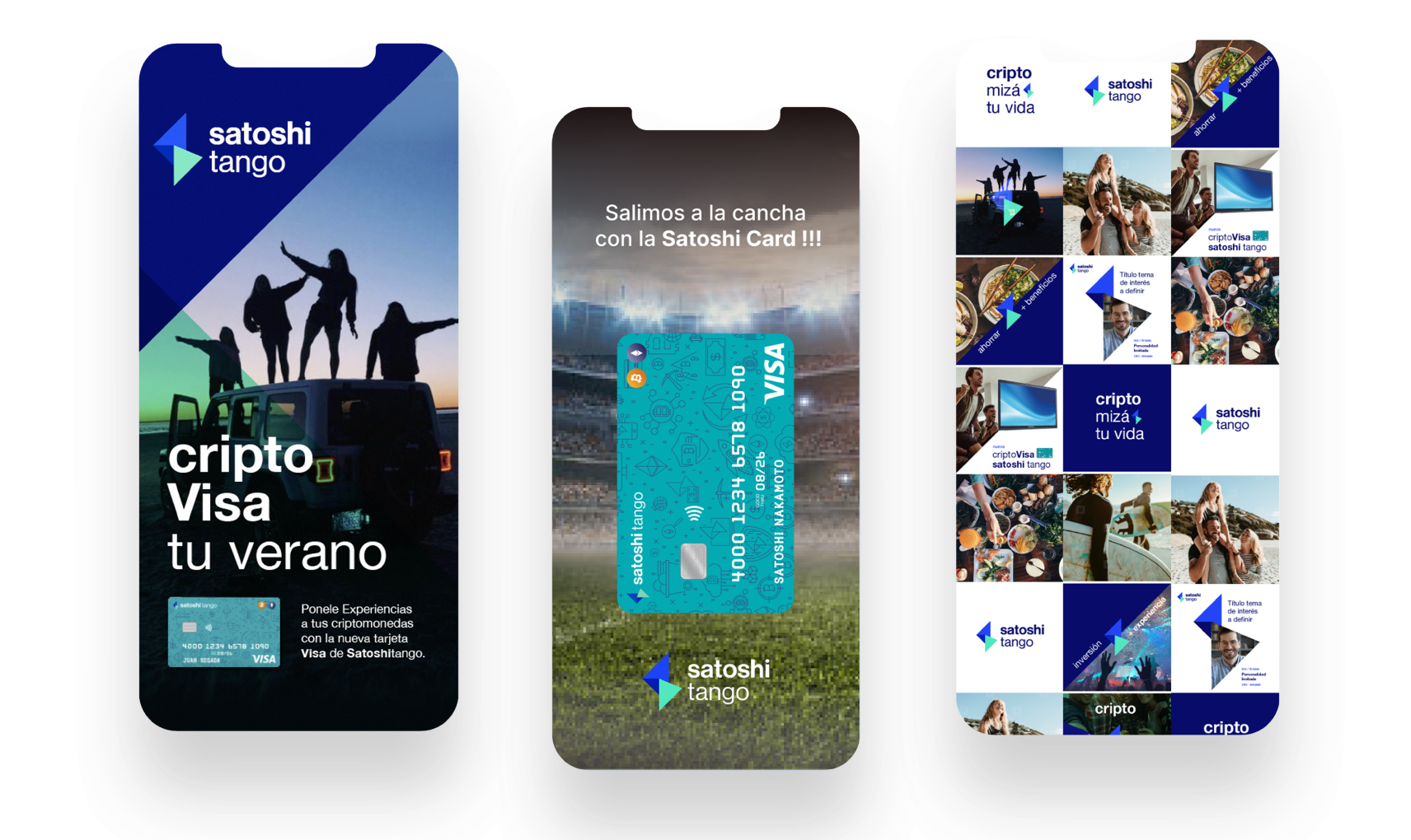 SatoshiTango Crypto Card logo 2025