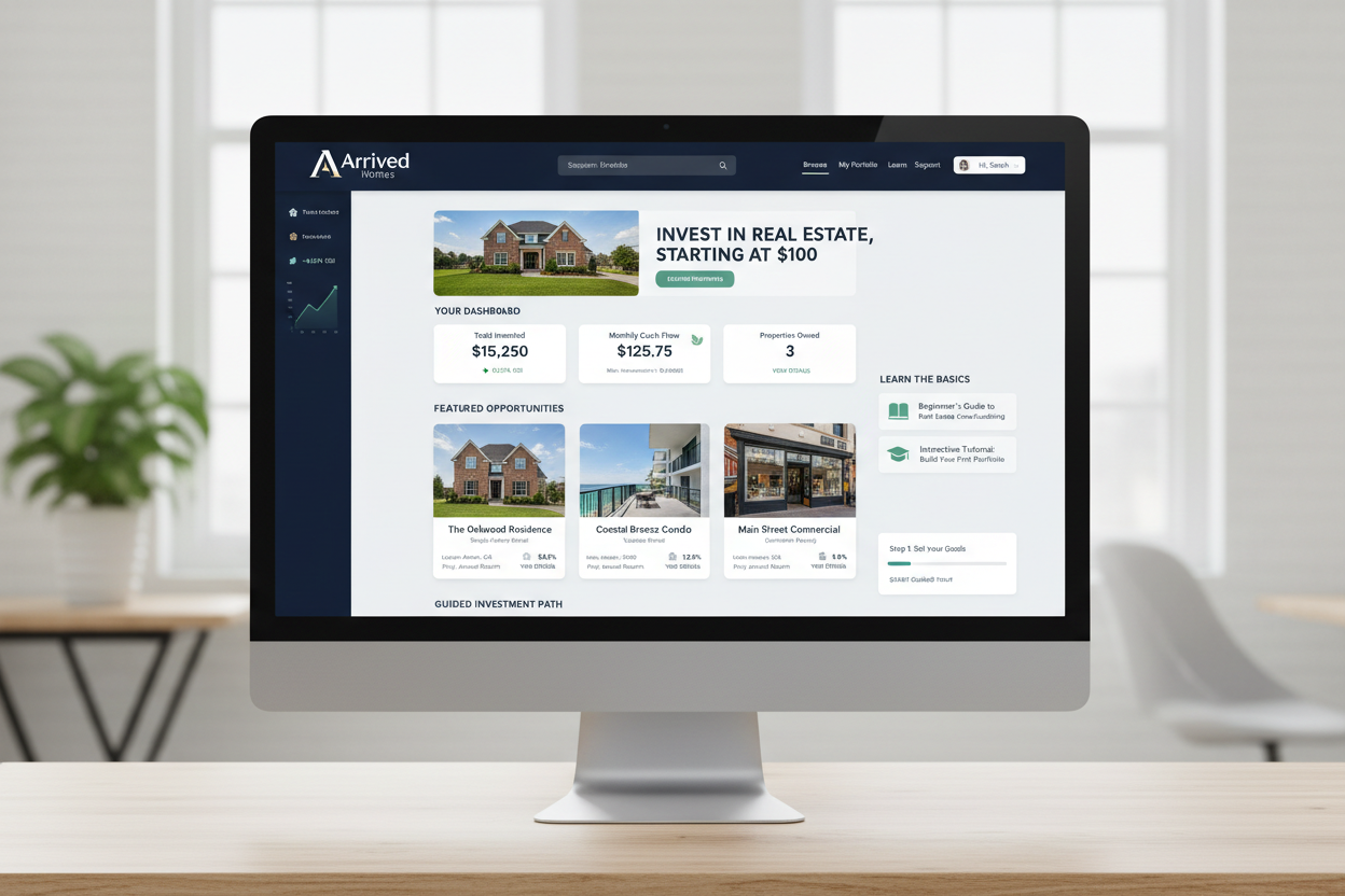 Arrived Homes real estate investment platform