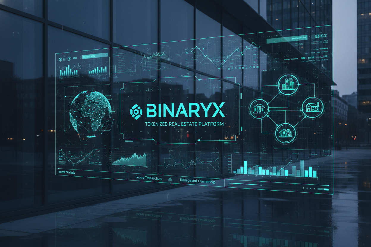 Binaryx tokenized real estate platform