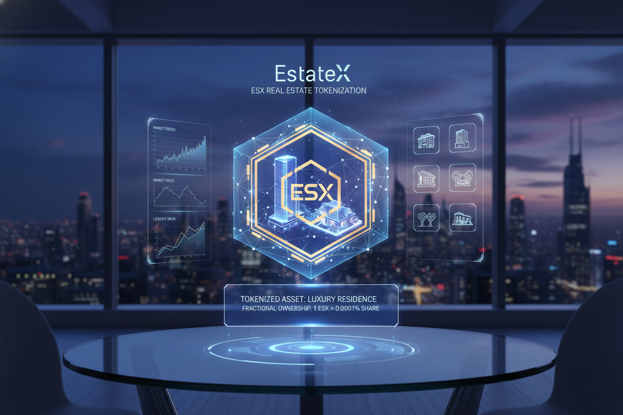 EstateX ESX real estate tokenization