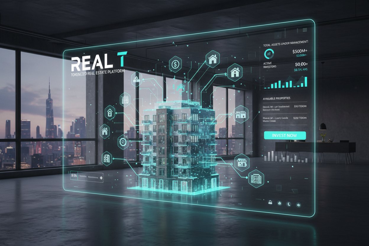 RealT tokenized real estate platform