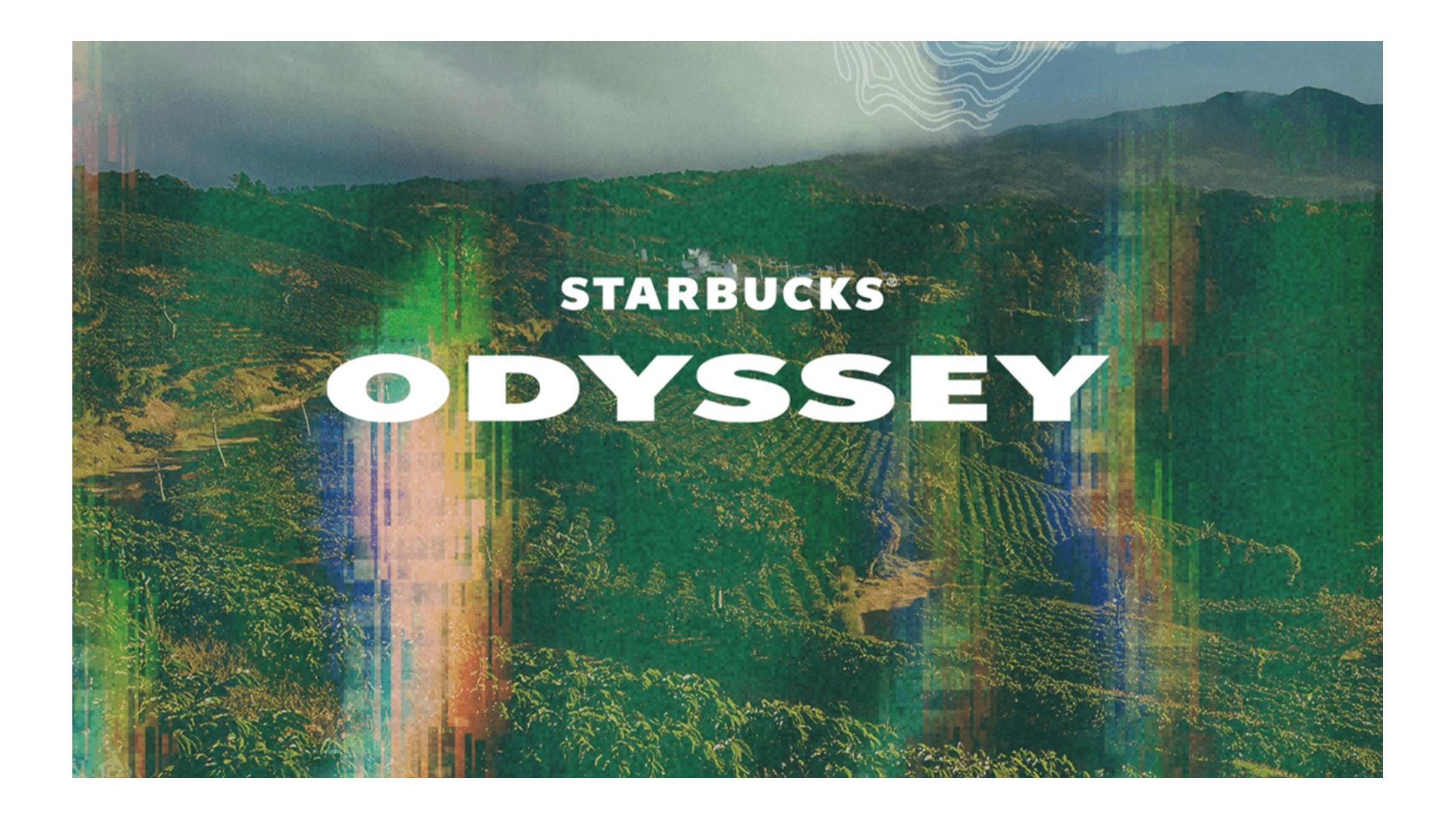 Starbucks Odyssey NFT journey stamps