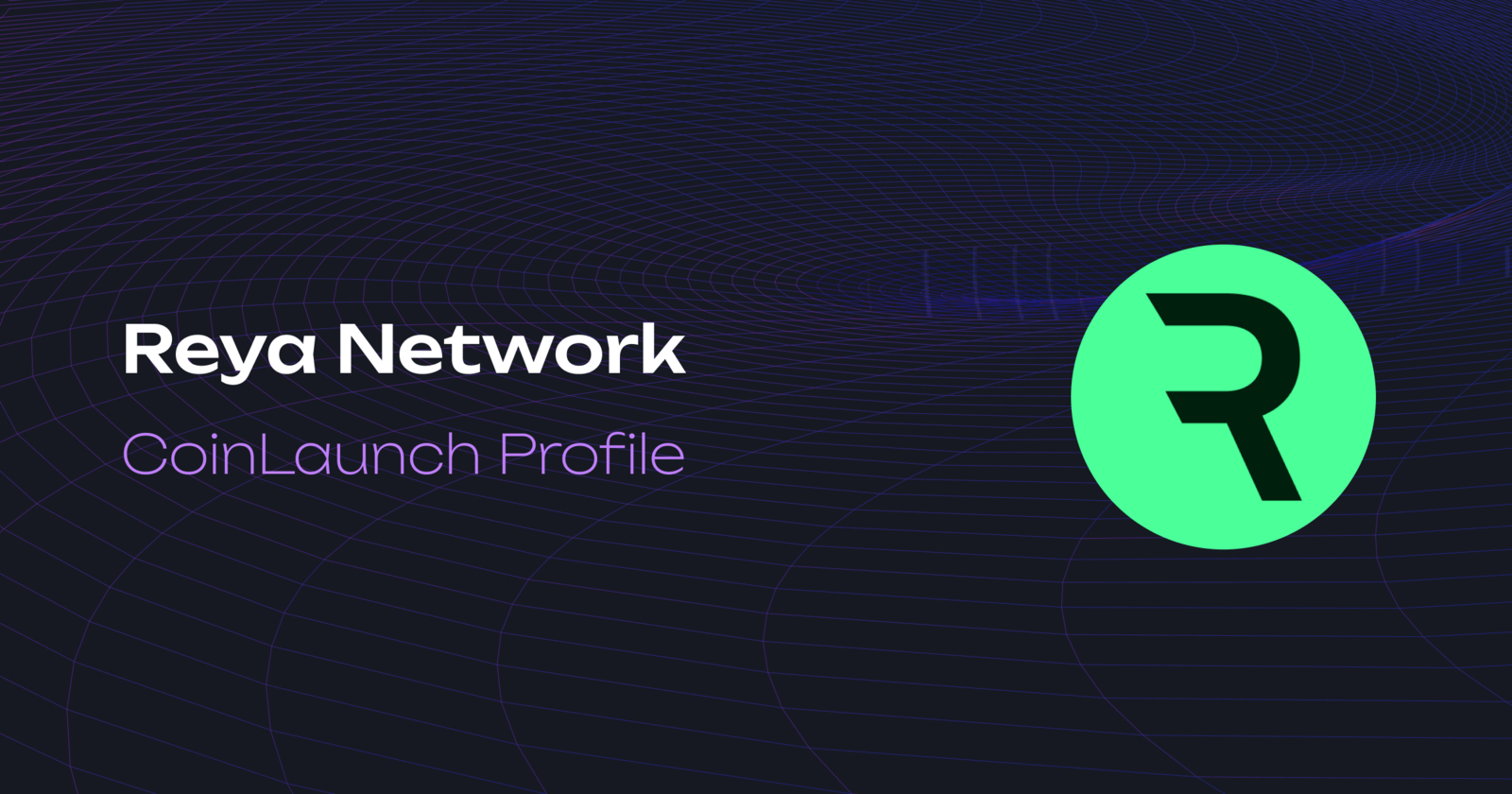 Reya Network launchpad crypto