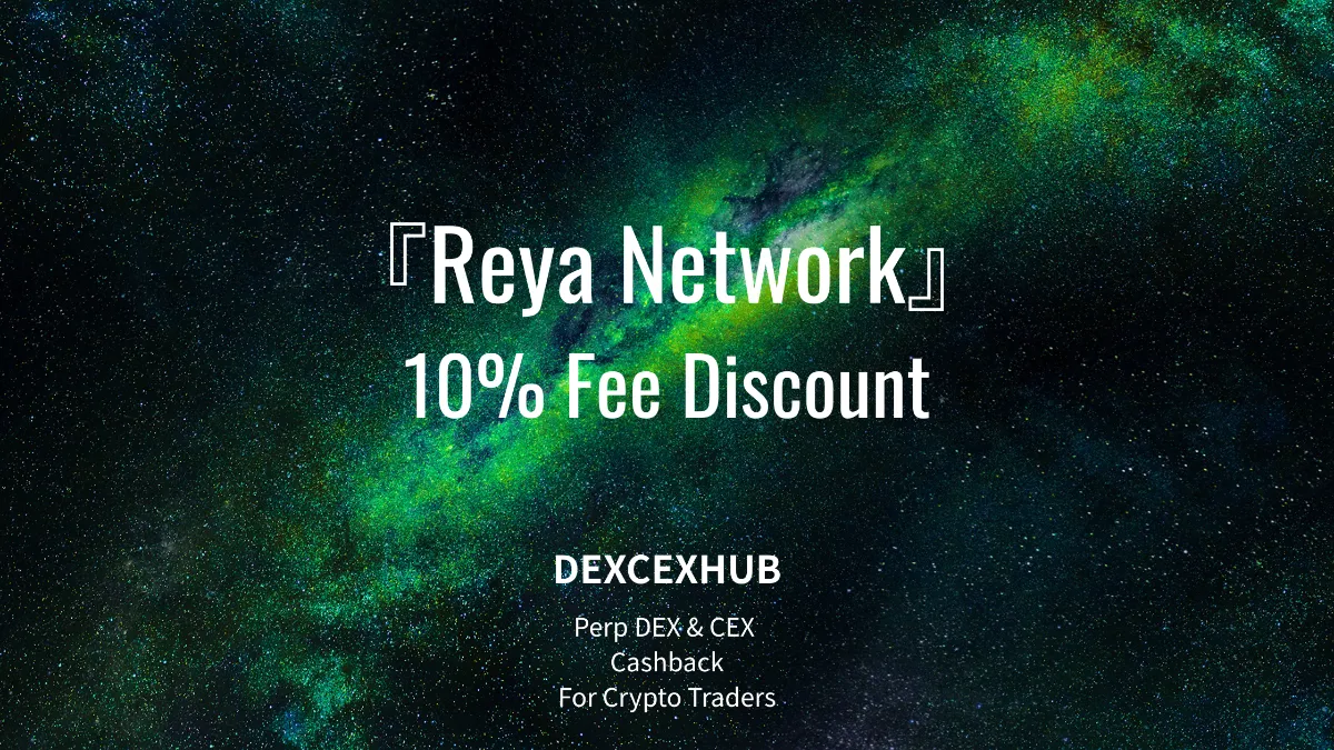 Reya Network spot markets DEX
