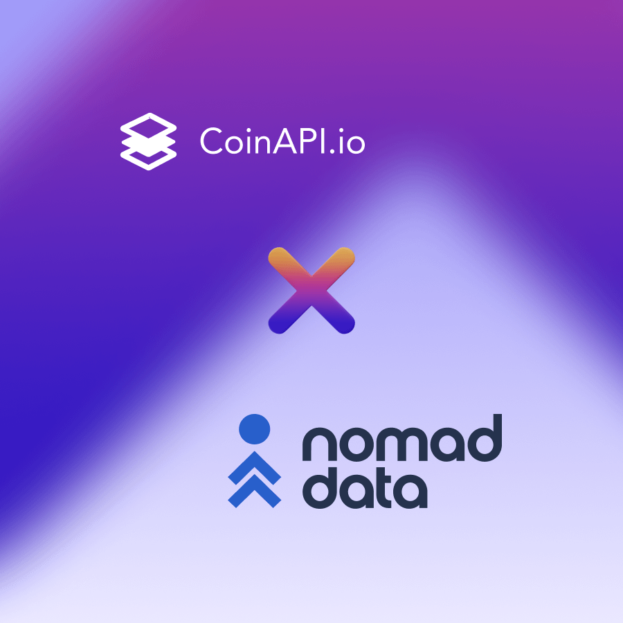 CoinAPI crypto exchange rate API dashboard