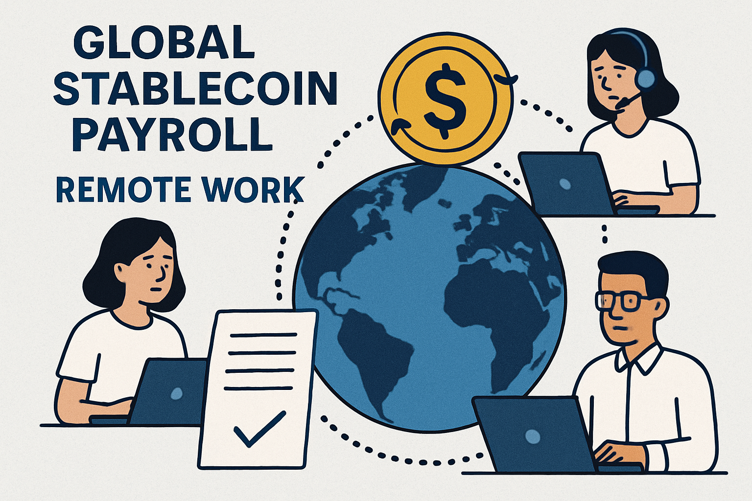 global stablecoin payroll remote work