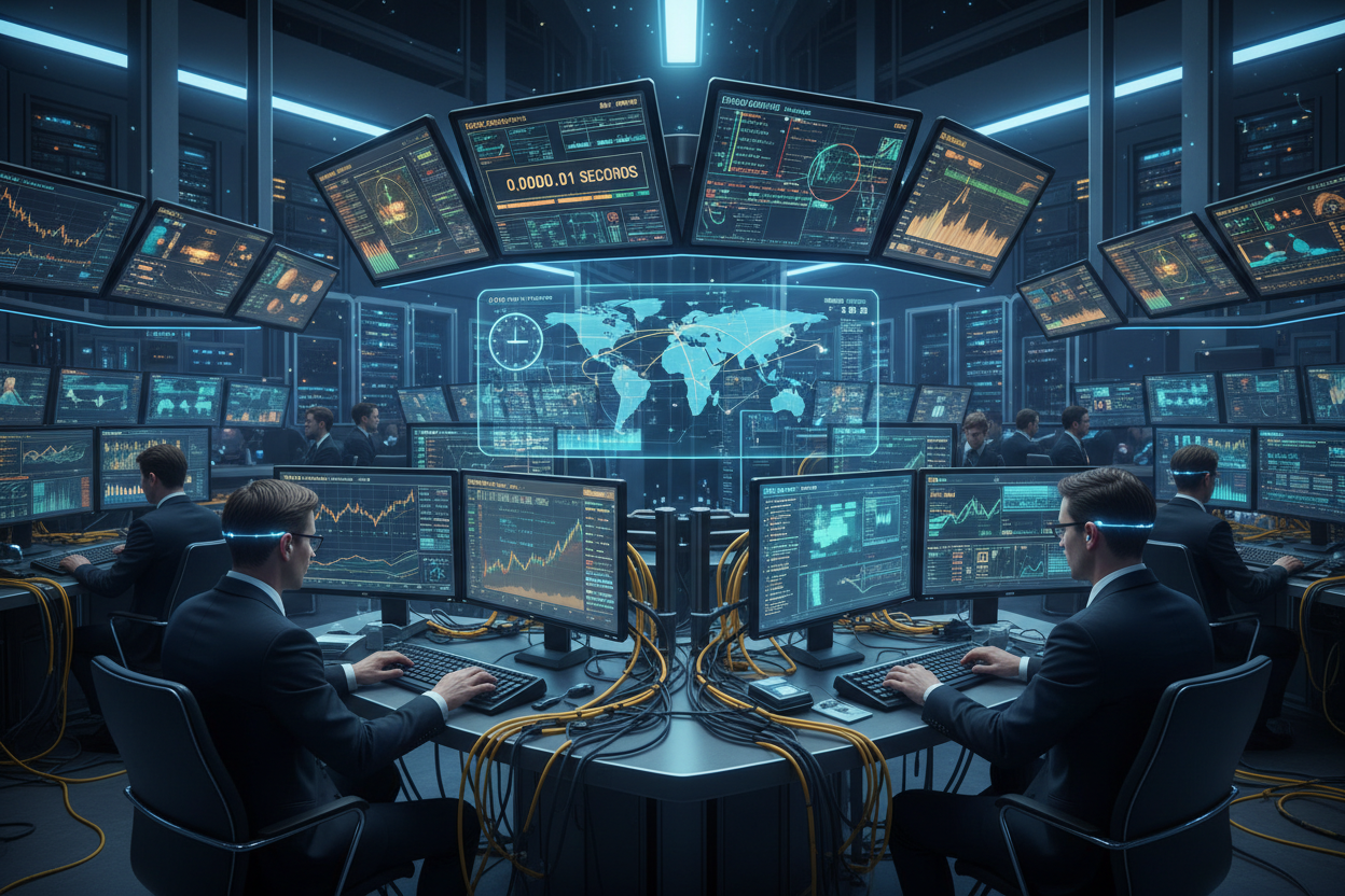 sub-second low latency trading