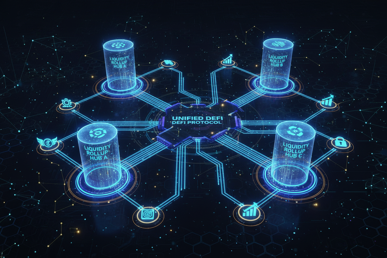 unified DeFi liquidity rollups