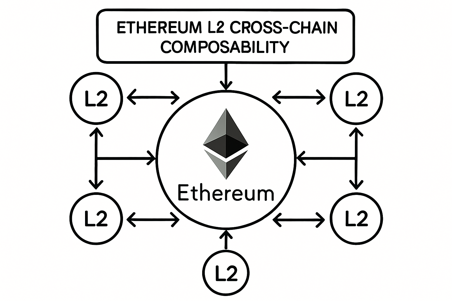 Ethereum L2 cross-chain composability diagram