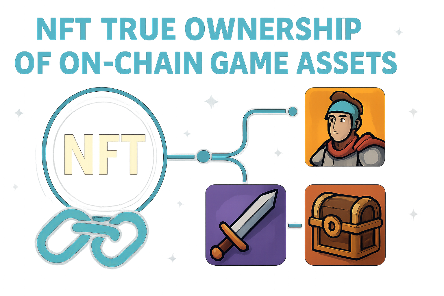 NFT true ownership on-chain game assets