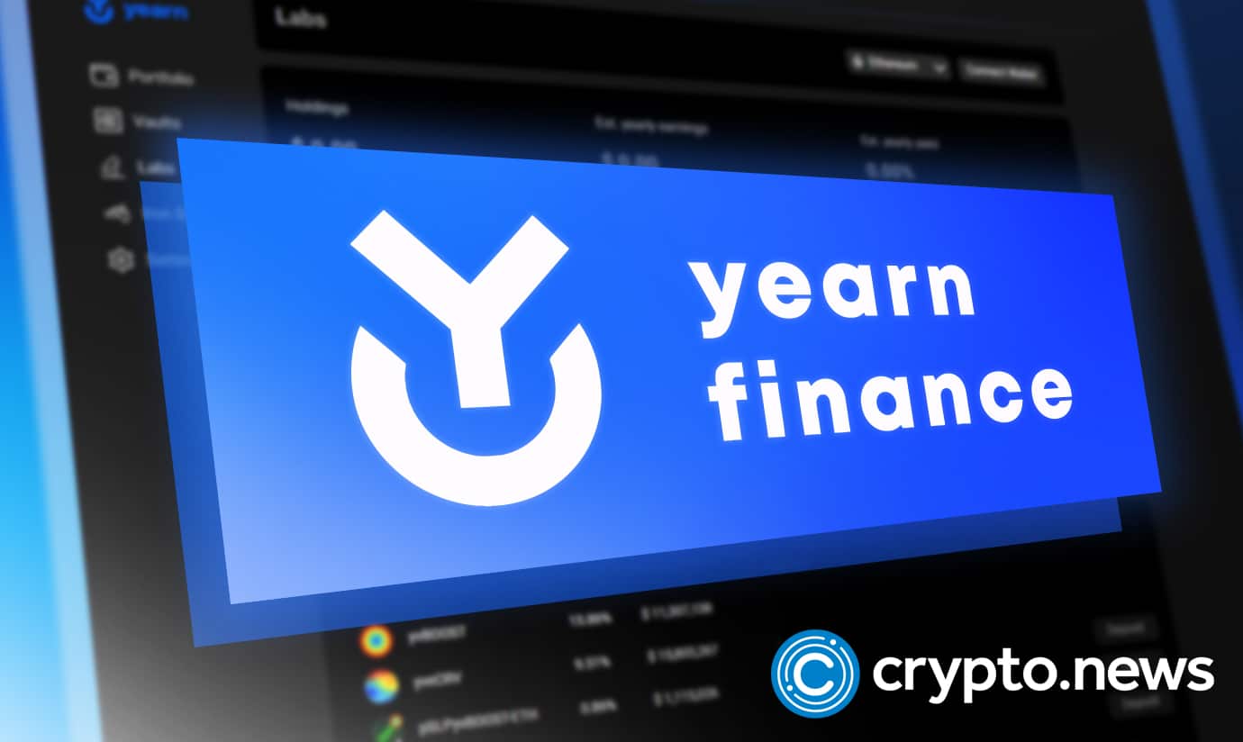 Yearn Finance stablecoin vaults interface