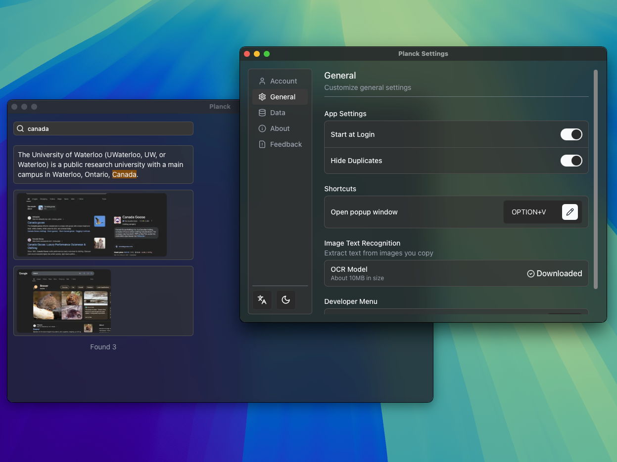 Planck AI Studio user interface