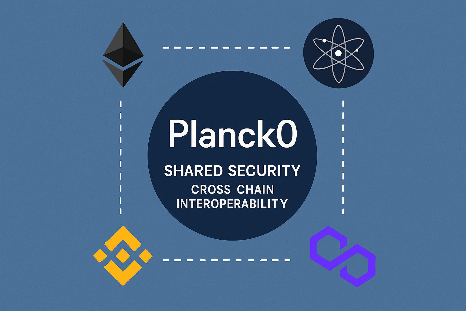 Planck0 shared security cross-chain interoperability