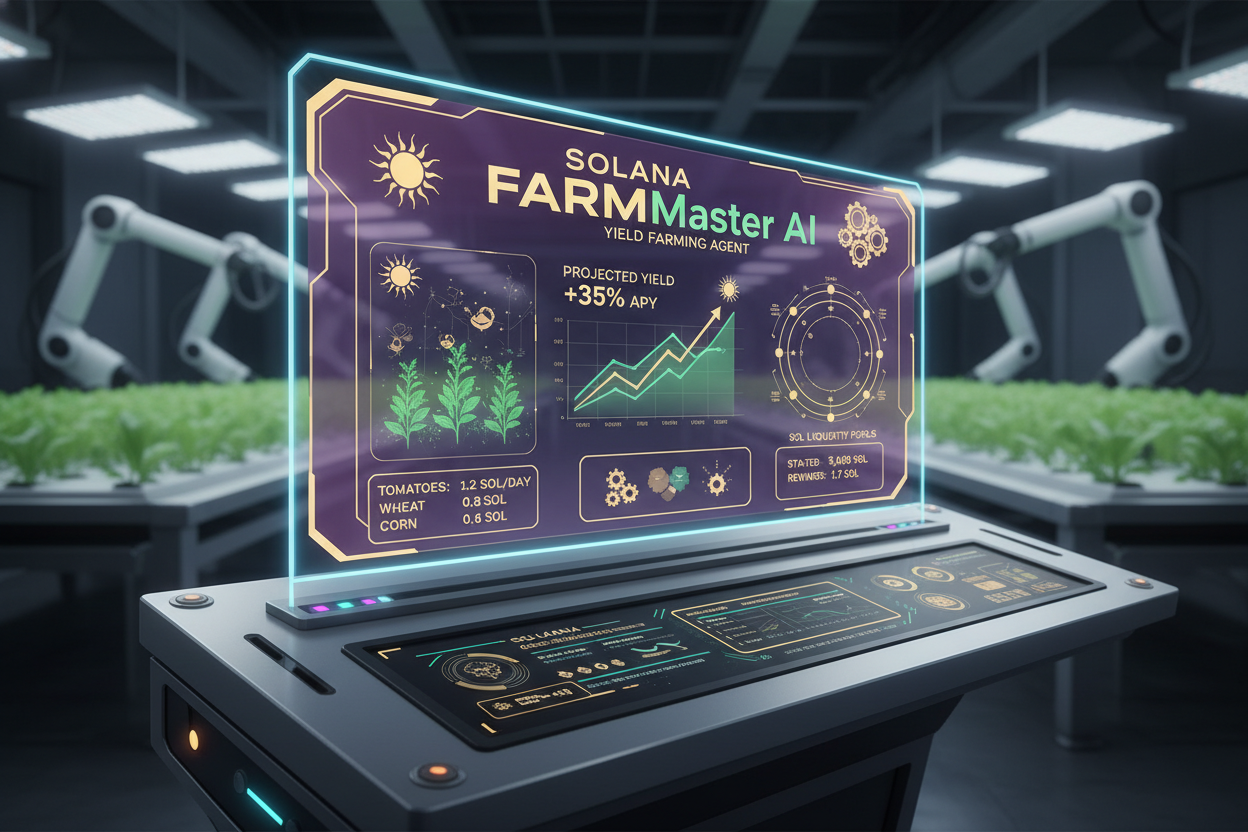 Solana FarmMaster AI yield farming agent