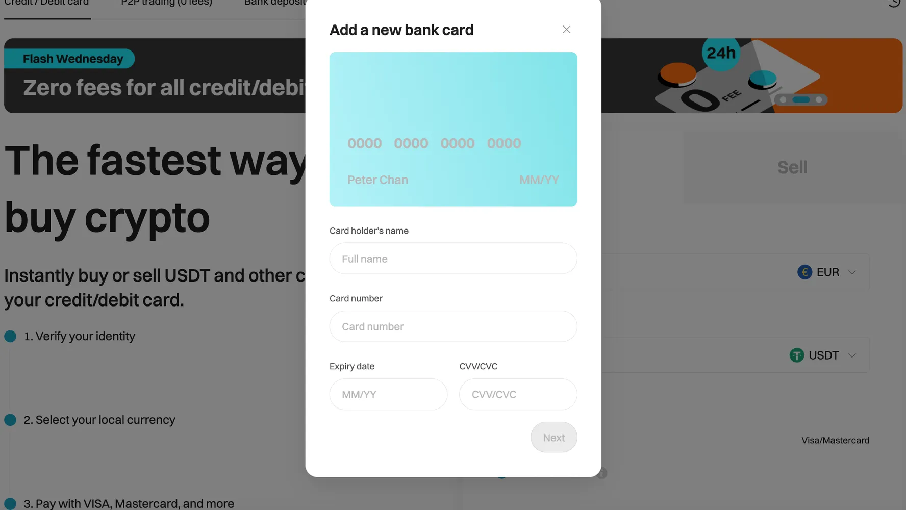 Buda.com USDT COP trading