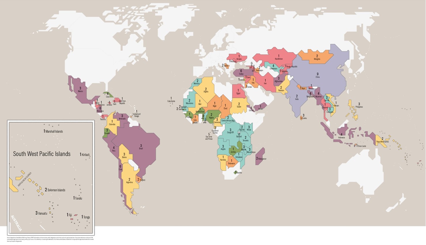Ondo Finance international user map