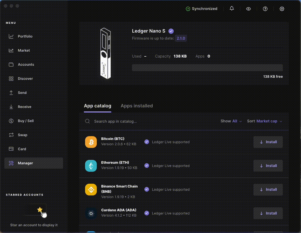 Ledger Live app setup vs Binance Wallet onboarding