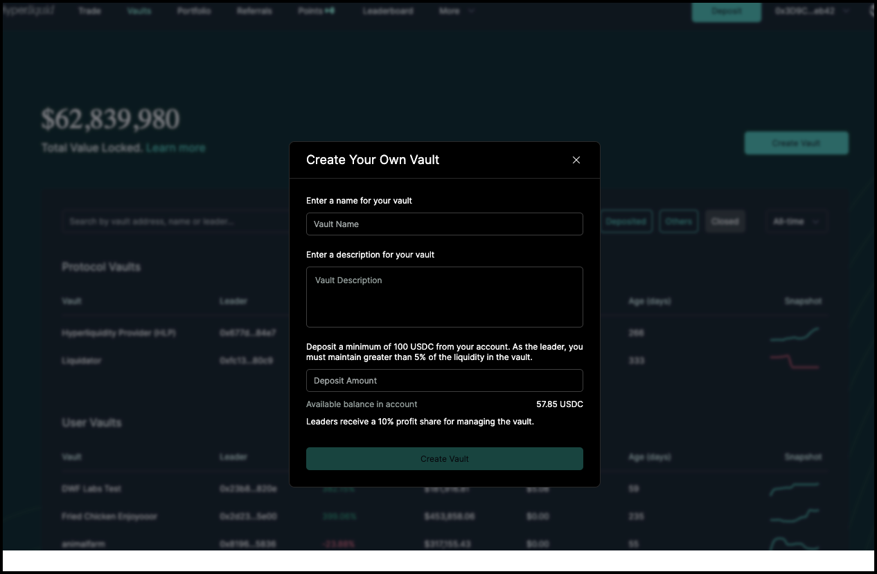 Hyperliquid funding rate calculation formula