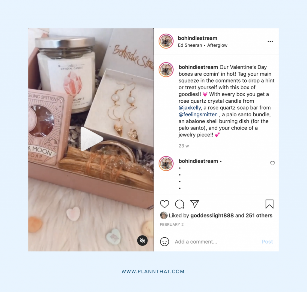 artist promoting art on Instagram