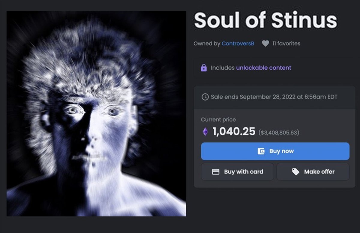 blockchain smart contract art sale