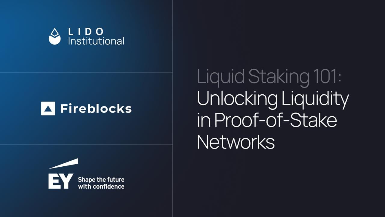 Lido liquid staking dashboard