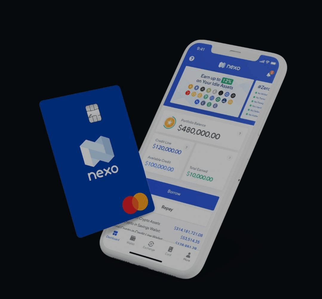 Nexo Card NEXO rewards 2024
