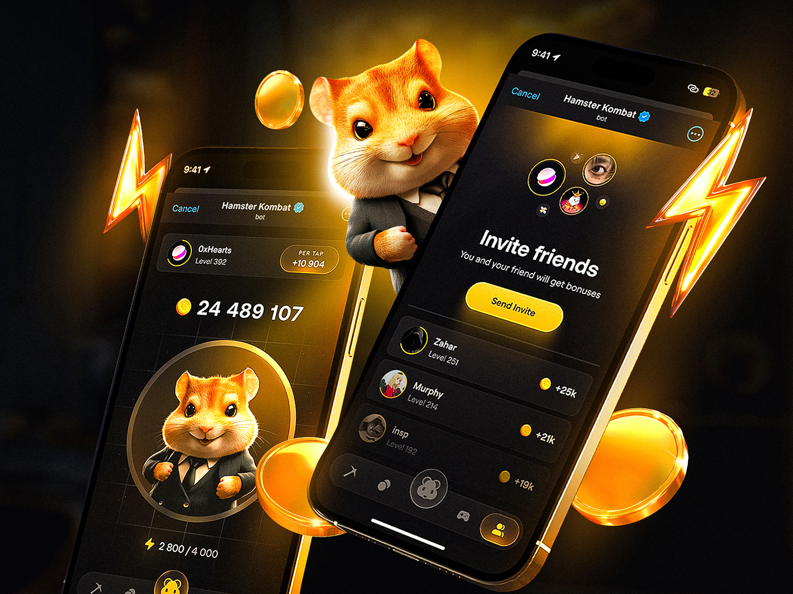 Hamster Kombat Telegram game exchange sim