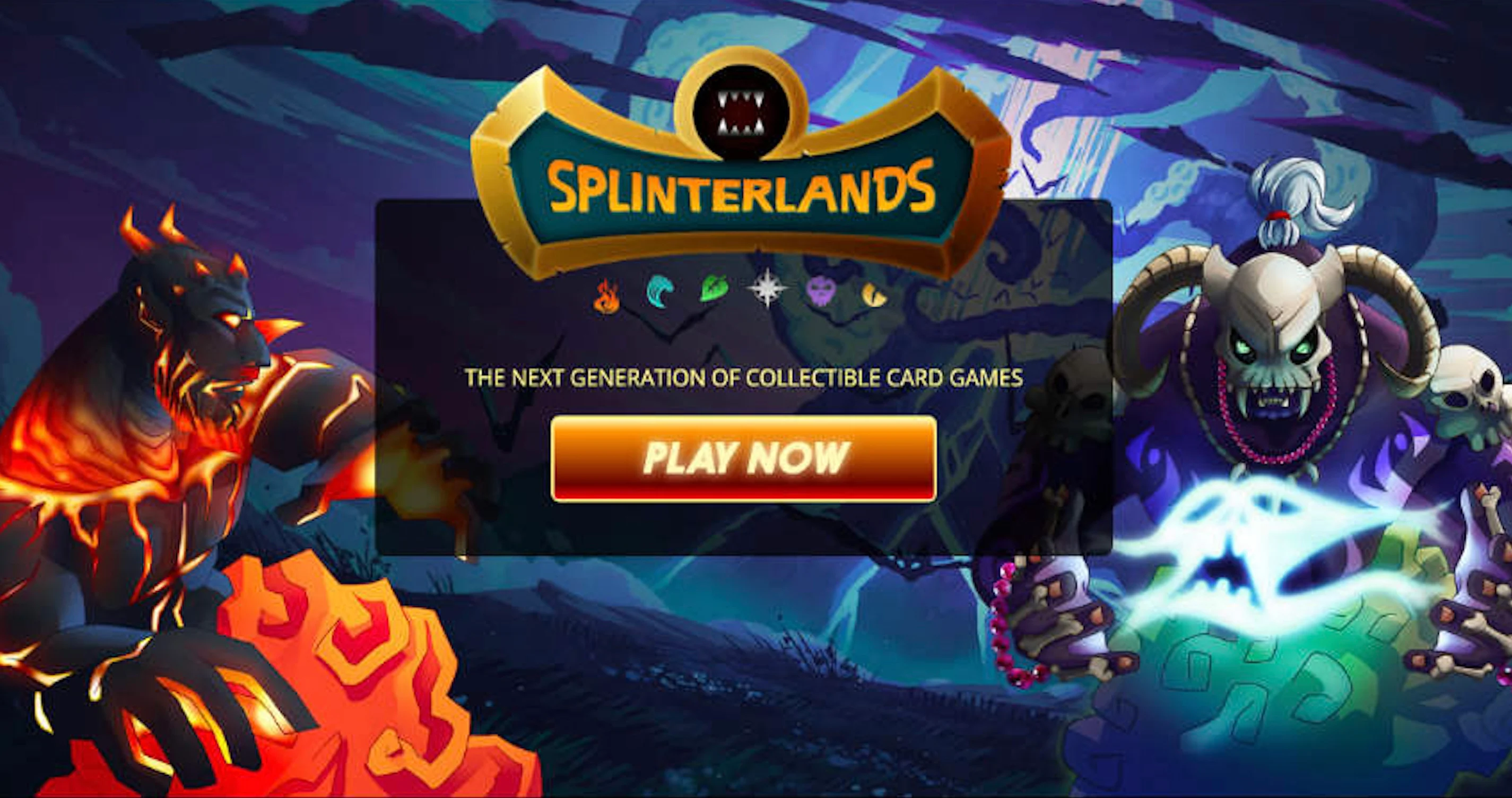 Splinterlands NFT card battle arena