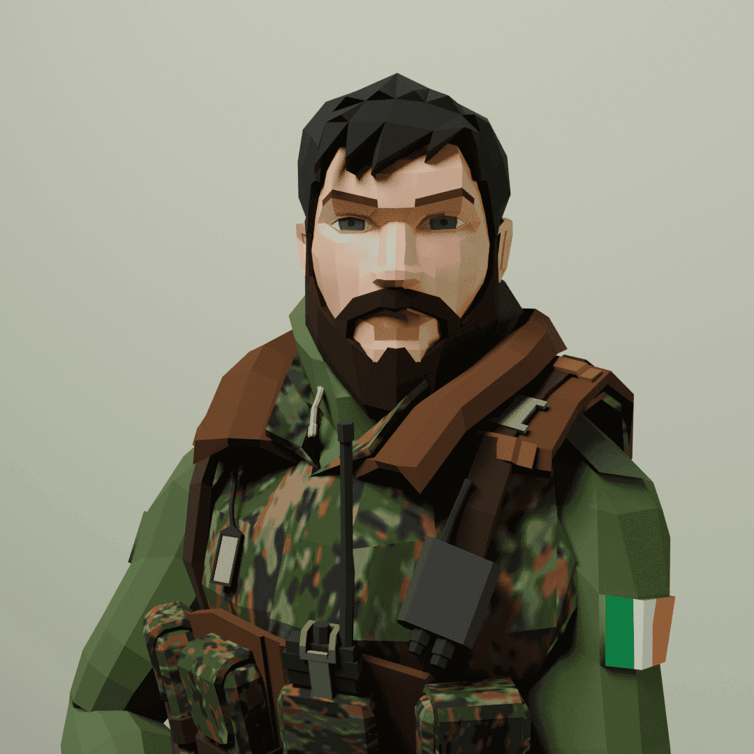 World War 0x Soldiers Polygon NFT 3D